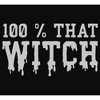 Juniors Womens Lost Gods Halloween 100% That Witch Racerback Tank Top - 2 of 4