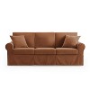 MINIMORE Modern Style 87.4"W Fiona 3Seater Sliper Cover Classic Sofa - 4 of 4