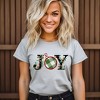 Simply Sage Market Women's Joy Christmas Lights Short Sleeve Graphic Tee - 2 of 4