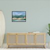 Stupell Industries Abstract Landscape Blue Sky Scenery Framed Giclee Art, Black, 30" x 24" - 3 of 4