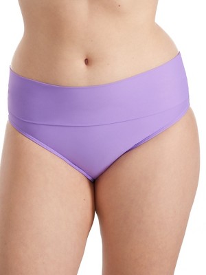 Sunsets Women's Passion Flower Fold-over High-waist Bikini Bottom -  33b-pasfl : Target