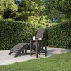 Garden Table Anthracite HDPE Small UV-resistant materials - 3 of 4