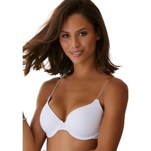 Women's Underwire Clear Strap T-Shirt Bra - LASCANA - 1 of 4