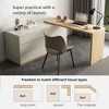 Gaoyangjiaju 98.5 Inch L - Shaped Desk with Drawers for Home Office - 3 of 4