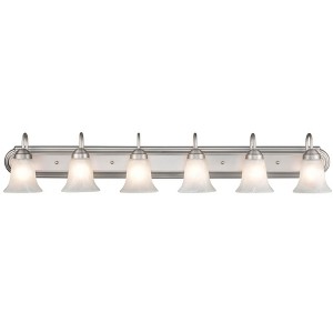 Millennium Lighting 6 - Light Vanity in  Satin Nickel - 1 of 1
