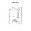 ALFI Point of Use Instant Hot Water Drinking Faucet with Traditional Swivel Spout - 2 of 2