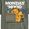 Men's - Garfield - Monday Mood Short Sleeve Graphic T-Shirt - 2 of 4