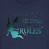 Juniors Womens Peter Pan & Wendy Tinker Bell My Pixie Dust My Rules T-Shirt - 2 of 4