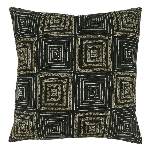 Target black hot sale throw pillows