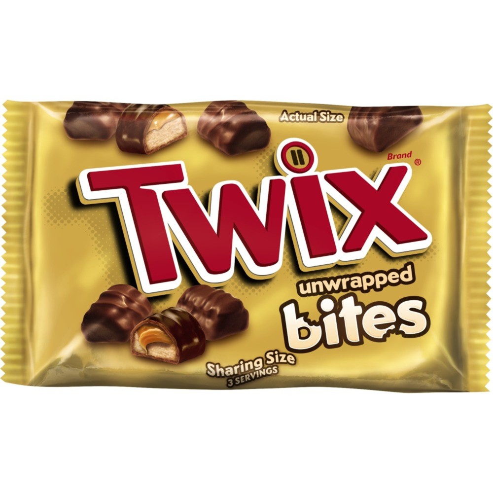 UPC 040000484332 product image for Twix Unwrapped Bites Chocolate 2.83 oz | upcitemdb.com