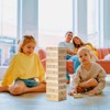 VEVOR Tumbling Timber Toy, 54 Blocks Tumble Tower Blocks Game, Pine Wood Tumbling Tower Game with Storage Crate, Wooden Stacking Game - 2 of 4
