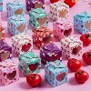 Joyfy 28 Pack Valentine Heart Stress Balls with Themed Gift Box, Smile Face Squeeze Toys for Party Favors Classroom Exchange and Game Rewards - 2 of 4