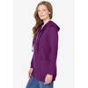 Woman Within Plus Size Zip Front Tunic Hoodie Jacket - 4 of 4
