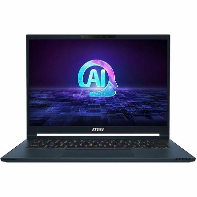 MSI Stealth 14 AI Studio A1V 14" FHD+ 165 Hz Gaming Laptop, Intel Core Ultra 7 155H, 16GB RAM, 1TB SSD, NVIDIA GeForce RTX 4060, Star Blue