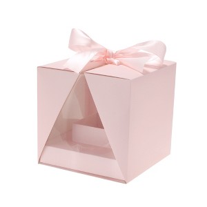 Unique Bargains V-shape Dual-opening Flower Gift Boxes 1 Pc - 1 of 4