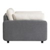 Merax Oversized Chenille Single Sofa Chair with Deep Seat and Throw Pillows - 4 of 4