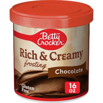 Betty Crocker Rich & Creamy Chocolate Frosting - 16oz