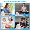 iMountek "6.5" USB Desk Fan with 2 Speeds, Quiet Operation & Adjustable Tilt for Office & Bedroom Cooling"Light Green - 2 of 4