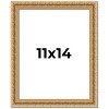PosterPalooza | Photo Size Refined Gold Picture Frame - UV Acrylic, Foam Board Backing, Hanging Hardware - 2 of 4