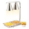 Commercial Heat Lamp Food 750w, Electric Food Heat Lamp Stainless Steel French Fry Heating Lamp Free-Standing Food Heat Lamp Countertop for Kitchen - 3 of 4