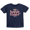 The Juniper Shop Happy Easter With Ears Youth Short Sleeve Tee - 3 of 4