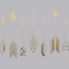 Men's Design By Humans Be Brave Little Arrow (gold) By staceyroman Tank Top - 2 of 4