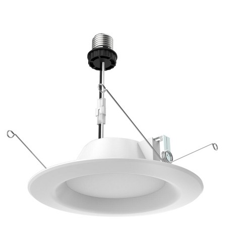 Satco Lighting S29312 Led Integrated Recessed Fixture 5 Open Recessed Trim 2700k