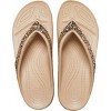 Crocs Womens Sloane Glitter Flip Flop Wedge Sandals - 3 of 4