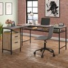 Sauder Market Commons L Desk Prime Oak - 3 of 4