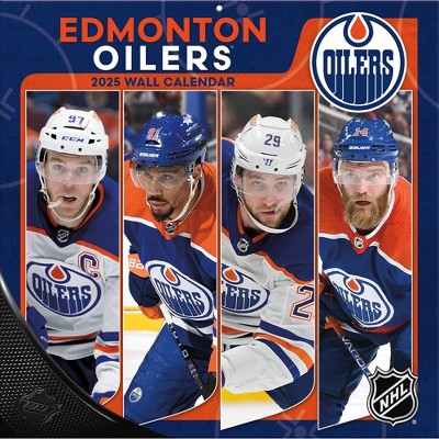 NHL Edmonton Oilers 2025 12"x12" Team Wall Calendar