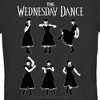 Juniors Womens Wednesday Dance Moves T-Shirt - 2 of 4