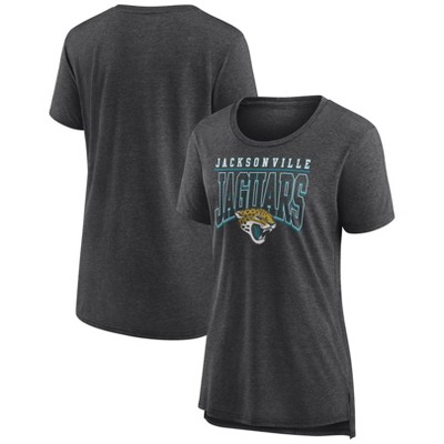 Nfl Miami Dolphins Women's Weak Side Blitz Marled Left Chest Short Sleeve T- shirt : Target