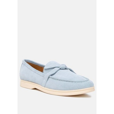 Nautica Suede Knot Detailed Womens Loafers