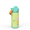 Zak Designs Antimicrobial 14oz Stainless Steel Double Wall Vacuum Beacon Bottle - 3 of 4