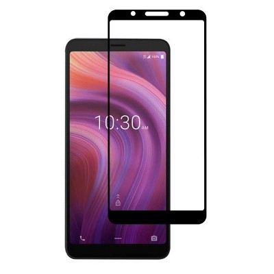 Valor 0.33mm Thickness Clear Tempered Glass LCD Screen Protector Film Cover For Alcatel 3V (2019) - Black