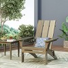 Zuma Outdoor Acacia Wood Foldable Adirondack Chair - Christopher Knight Home
 - 2 of 4