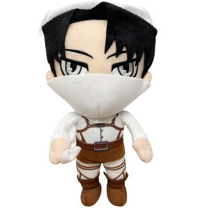 Great Eastern Entertainment Attack On Titan - Levi Ackerman Plush 8"H - 1 of 2