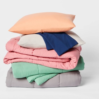 Down Alternative Washed Microfiber Bedding Collection - Room Essentials