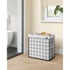 SONGMICS Laundry Hamper, 23.8 Gal (90L) Laundry Basket, Collapsible Clothes Hamper, Removable and Washable Liner - 2 of 4