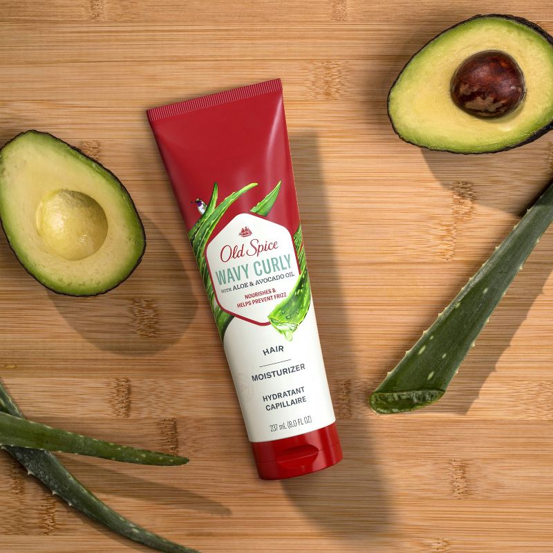 Old Spice Wavy Curly Hair Conditioner with Aloe and Avocado Oil - 8 fl oz, 6 of 8