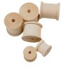 Bright Creations 72-pack Empty Wooden Thread Spools For Crafts, 3 Sizes :  Target