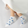 Alilang Women's No - Show Socks with Bow Pattern for Casual 5Pk - 3 of 3