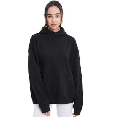 Spruce Fashion Womens Hoodies Oversized Pullover Fall Sweatshirts Winter Fleece Comfy Cotton Long Sleeve