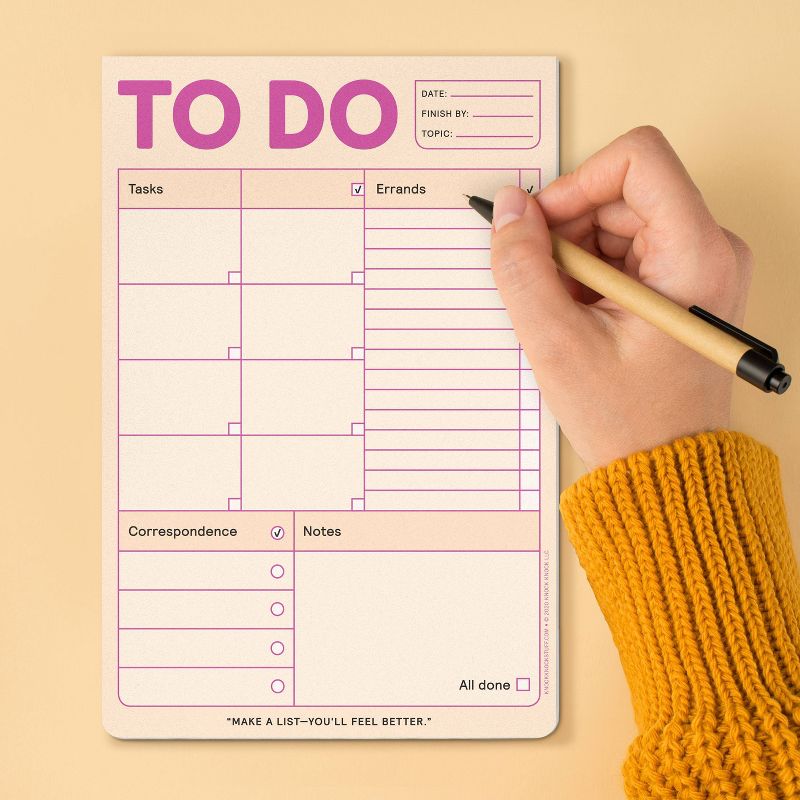 Knock Knock 6&#34;x9&#34; To Do List Notepad, 4 of 7