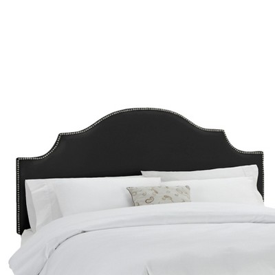 target black headboard