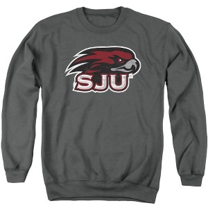 Saint Joseph's University Official Distressed Primary Adult Crewneck Sweatshirt - 1 of 4