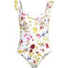 Lands' End Women's Balconette Ruffle High Leg One Piece Swimsuit - 3 of 3