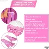 KatchOn, Laser Pink Backdrop Curtain - Large, 3.2x8 Feet, Pack of 2 | Fringe Backdrop for Galentines Day Decorations, Valentines Day Decorations, - 4 of 4