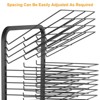 Mobile Art Drying Rack for Hanging Paintings, Suitable for Classrooms and Art Studios, Practical Heavy-Duty Storage Rack Equipped with Multiple Trays - 2 of 4