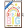 Trends International Hello Kitty and Friends: 19 Rainbow - Kitty Framed Wall Poster Prints - 3 of 4